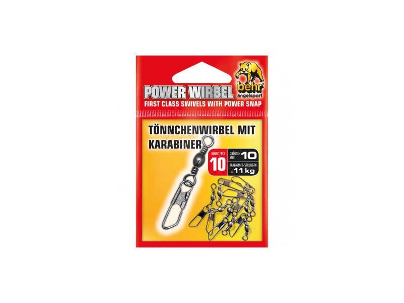Whirl with carabiner BEHR Tonnchen