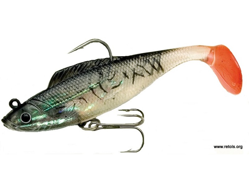 Silicone Bait BEHR Silver Trendex 2 pcs - 12cm/24g/2 pcs