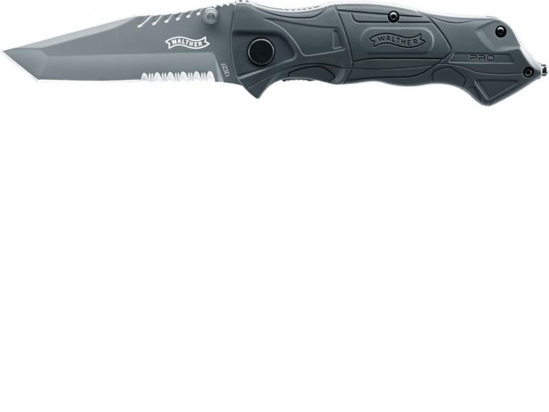 Messer Walther BLACK TAC TANTO PRO - Klappmesser