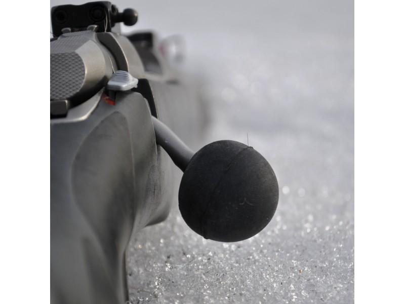 Pallina tattica in gomma per carabine NORDIK Bolt knop