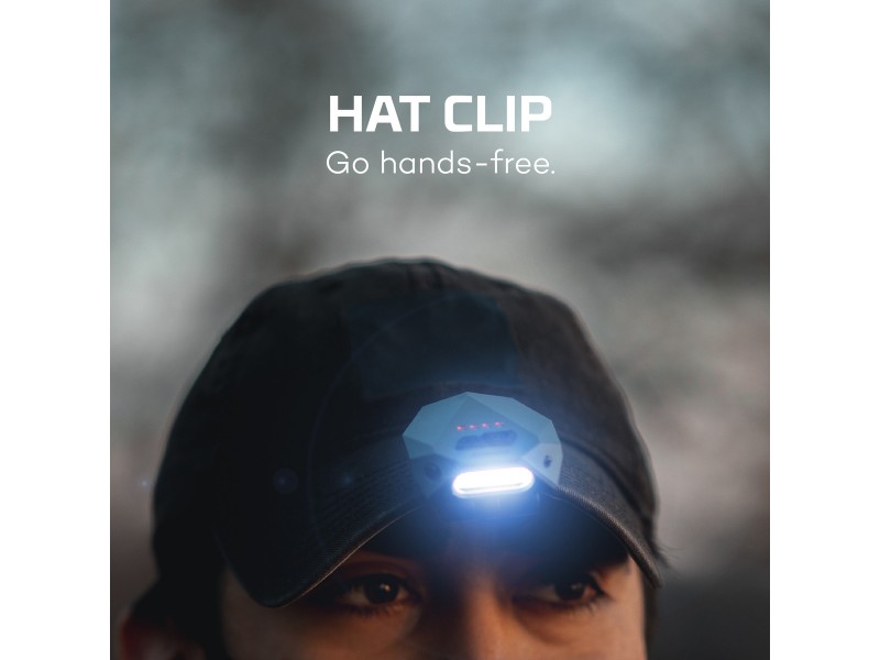 Rechargeable Cap Light NEBO Einstain CAP - 50 lumens