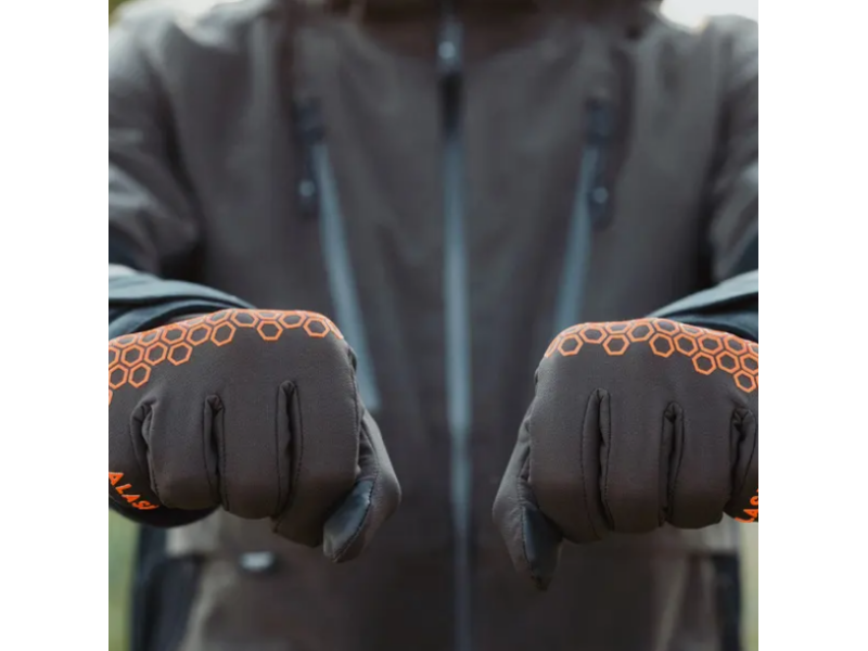 Rokavice ALASKA 1795 Chaser Stretch Gloves - rjavo/zelene