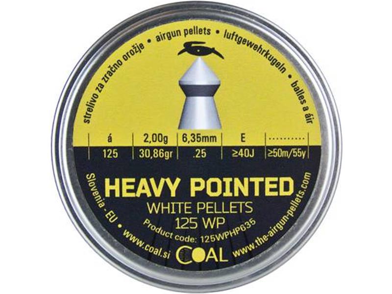 Diabolo 6.35 COAL Heavy Pointed