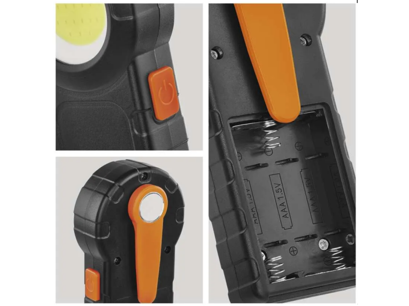 Torcia EMOS COB LED 3xAAA - 350 lm