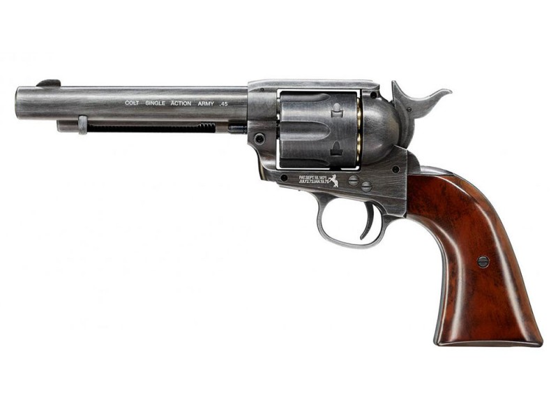 Luftgewehr COLT SAA .45 - 4,5 mm CO2 antik - Diabolos