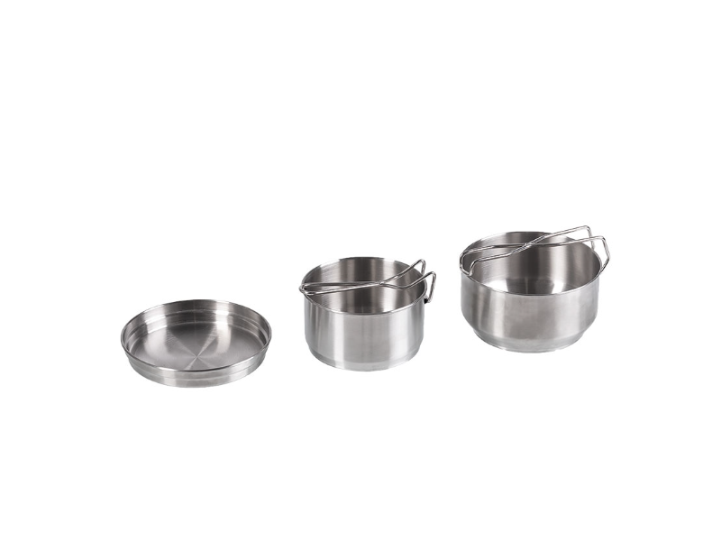 Set (3) containers MILTEC Czech - 3PC Stainless Steel