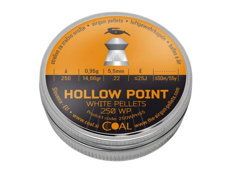 Diabole COAL Hollow point 5,5 mm - 250 kom