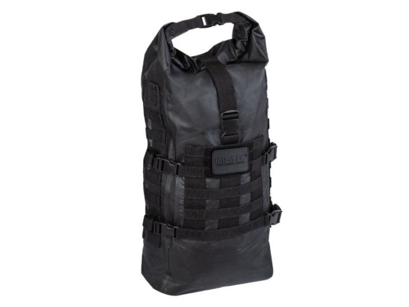 Nepremočljivi nahrbtnik MILTEC TACTICAL SEALS DRY-BAG - črn