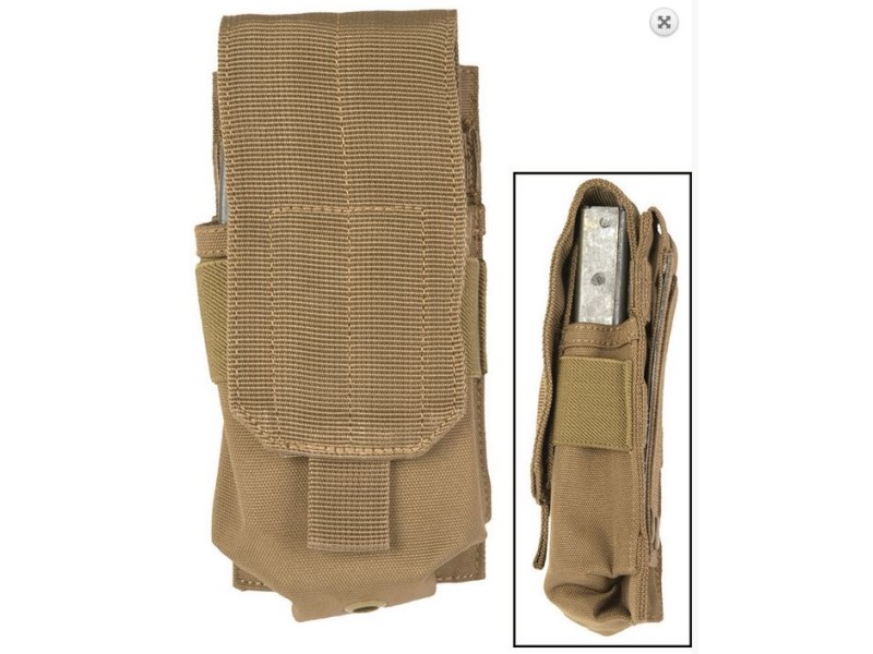 MILTEC Single Magazine Pouch for M4/M16/AK47 coyote