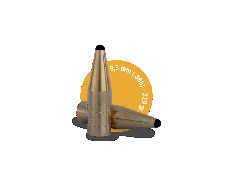Kugeln zum Laden FOX Classic Hunter - 9,3 mm (.366) - 250 gr/16,5 g (50 Stück)