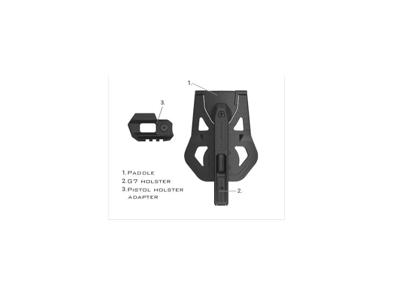 Taktisches Holster RECOVER G7 universell