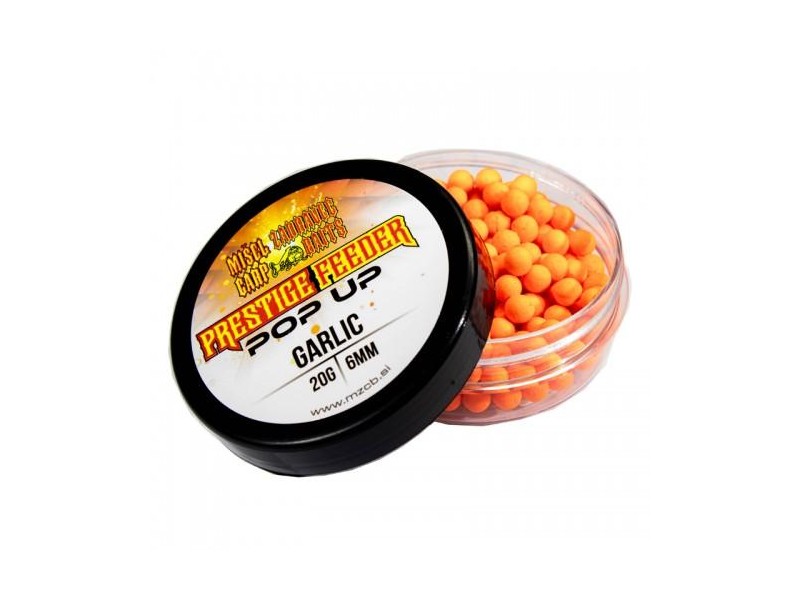 Pop-up MIŠEL ZADRAVEC Carp Prestige Feeder 6mm - garlic