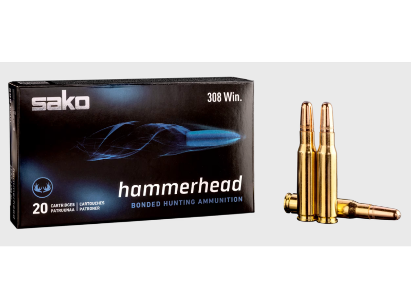 Naboj SAKO 308WIN Hammerhead - 11,7g/180gr