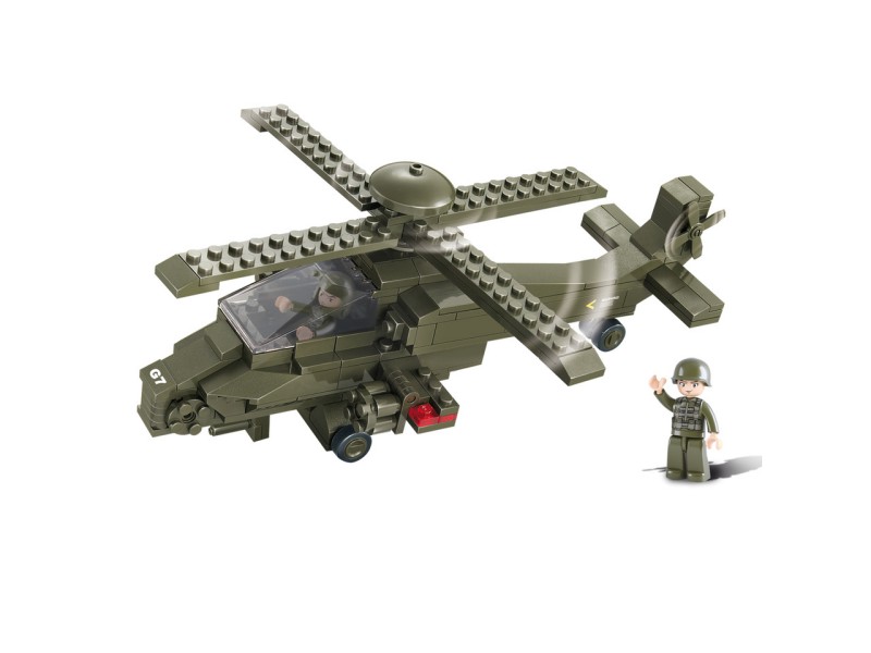SLUBAN Assault Helicopter Assembly Set