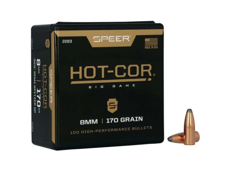 Metci za punjenje SPEER Hot-Core Big game Semi Spitzer SP 8 mm - 11g/170gr