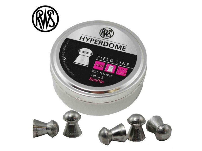 Diabolo RWS Hyperdome 5,5 mm - 150 pezzi