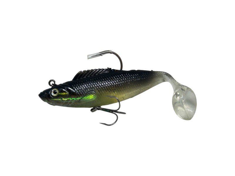 Silikonköder BEHR schwarz/weiß Trendex 2 Stück - 12cm/24g/2 Stück