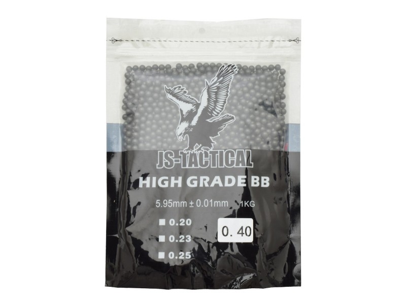 JS-Tactical 0.40 - 2500 pcs - black pellets