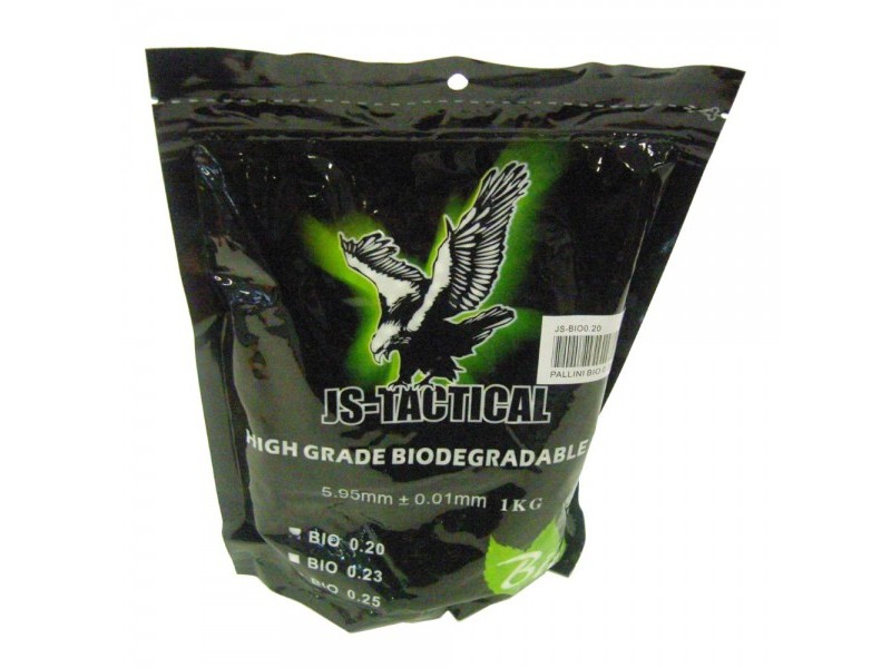 JS-TACTICAL BIO BBs - 0.20g white - 5000 pcs