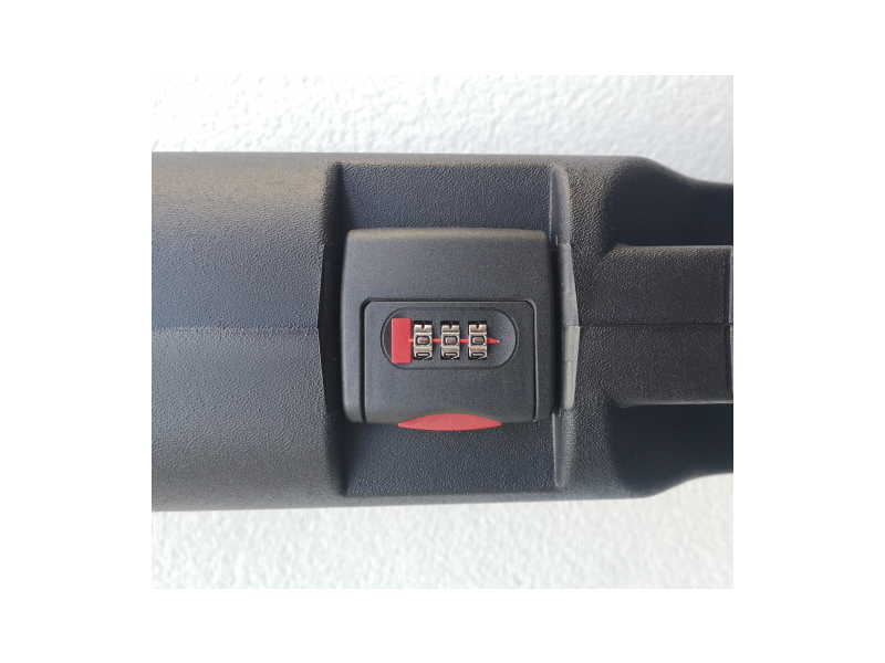 Valigia per armi lunghe - 2 lucchetti a combinazione 118x35x11