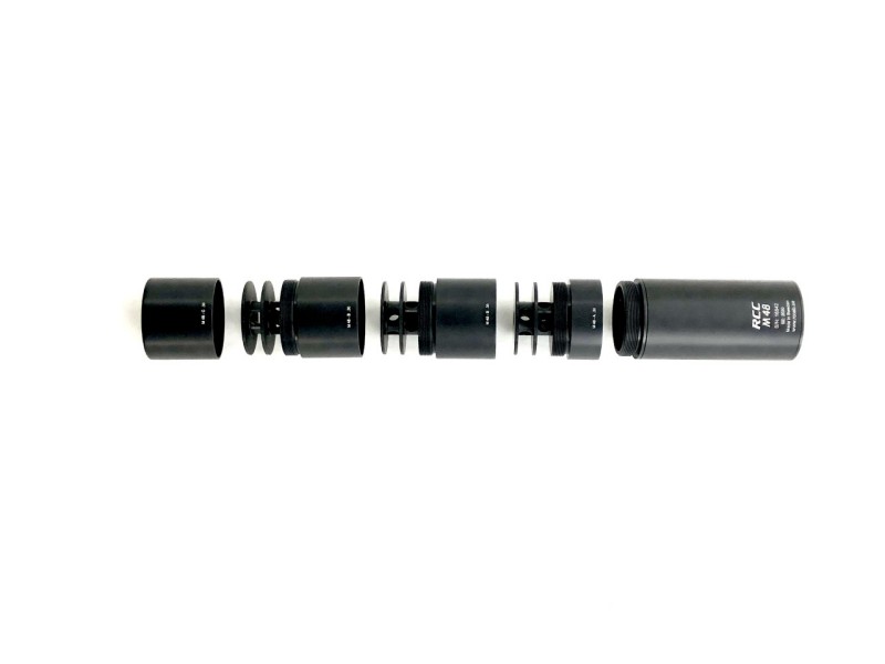 Dušilec zvoka RCC M-48 - cal. 8 mm - 15x1