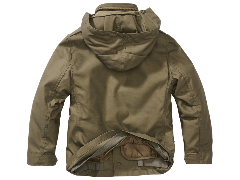 Children's jacket with lining M65 Brandit green