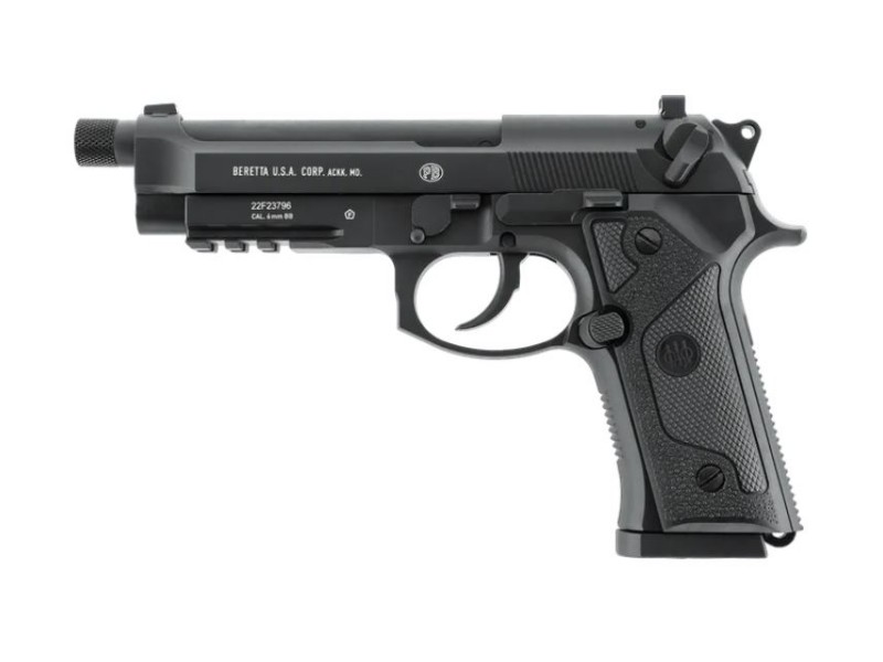 Pistola airsoft a gas BERETTA M93A FM CO2 blowback - full metal