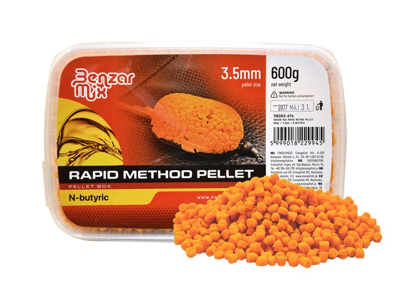 Pellets BENZAR MIX Rapid Method Sladea Maslena Kislina - 600g