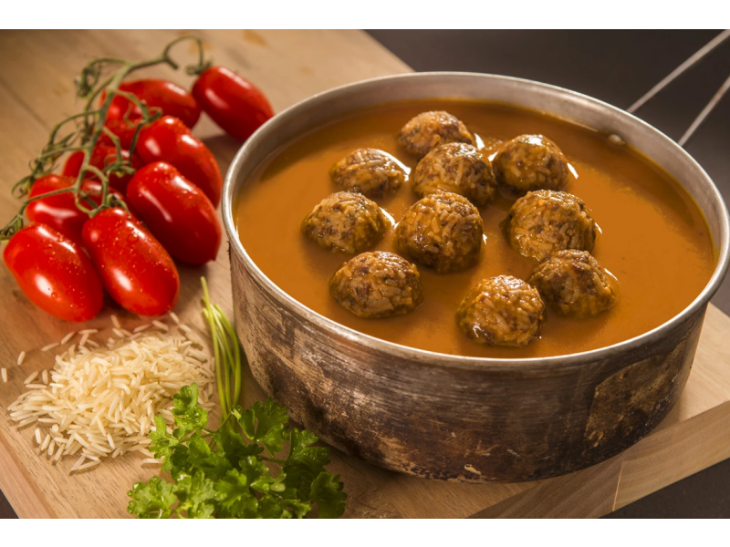 Meal ADVENTURE MENU Meatballs with basmati rice and tomato sauce - 400g