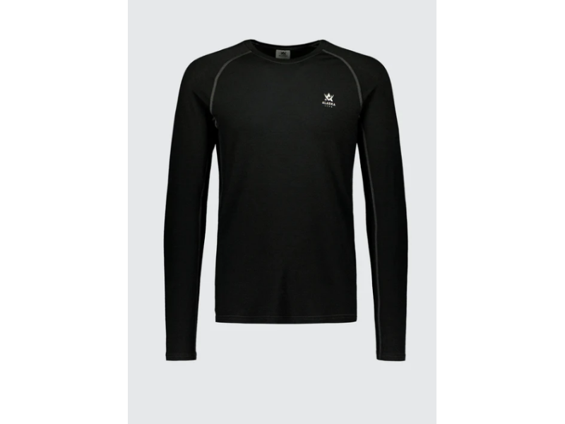 Thermo-Unterwäsche ALASKA 1795 MERINO Set - schwarz