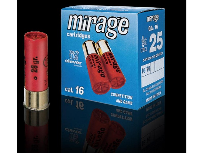 Naboj MIRAGE Clever 16/70 2,3 mm TRAP