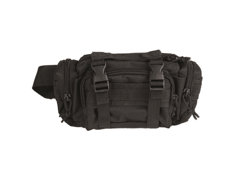 Borsa modulare MOLLE piccola NERA da cintura