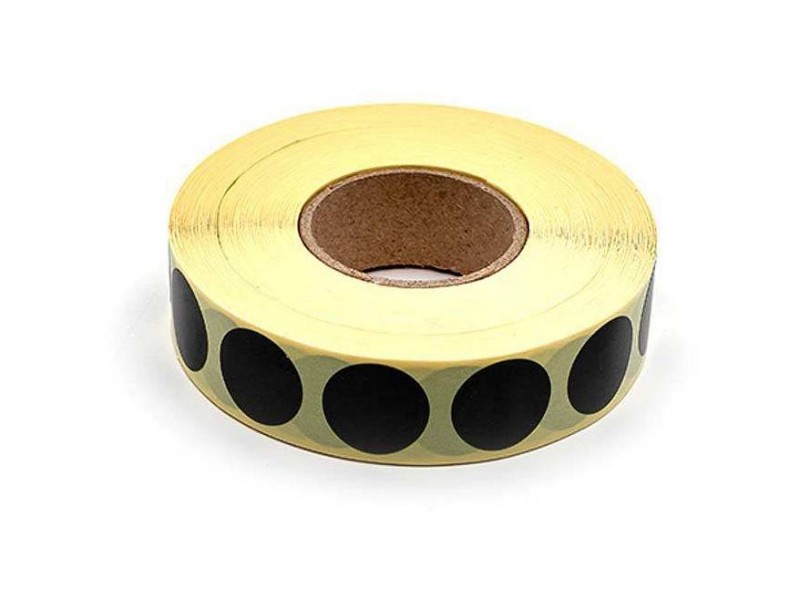 Adesivi per bersagli neri 20mm - 2000 pezzi
