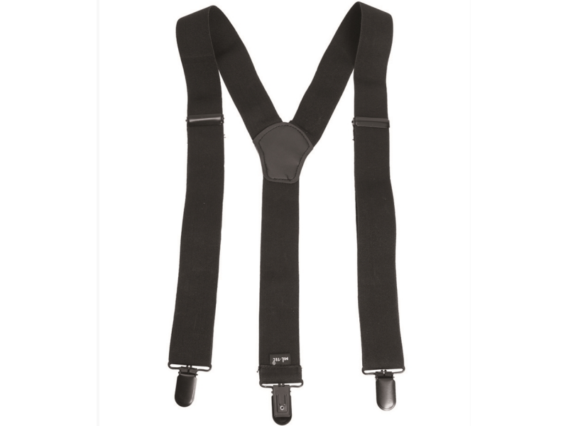 Miltec black suspenders