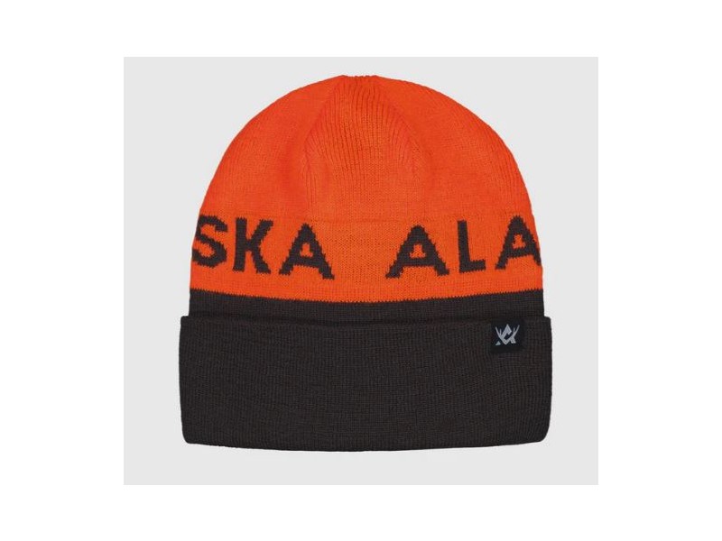 ALASKA 1795 reversible cap brown/orange