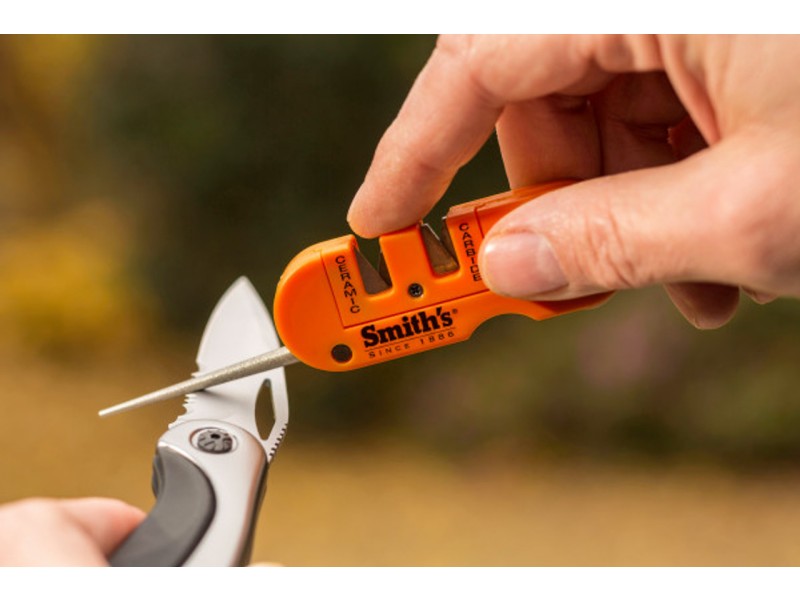 Knife Sharpener SMITH'S “Pocket Pal” Multi-Functional Knife Sharpener