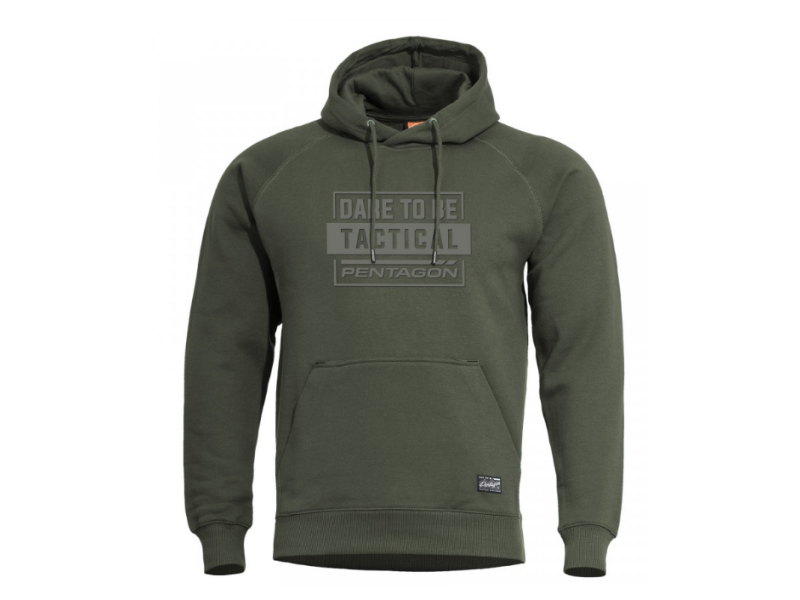 T-shirt with hood PENTAGON Phaeton - green