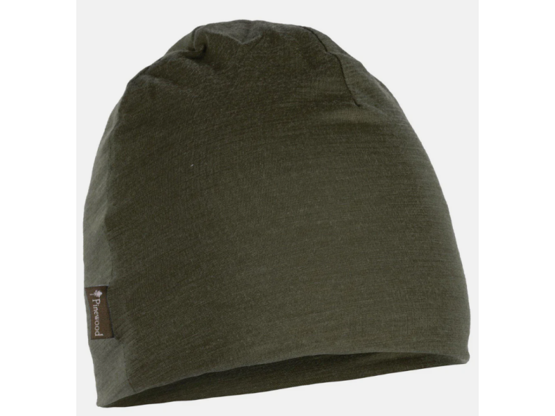 PINEWOOD Merino Beanie cap - green