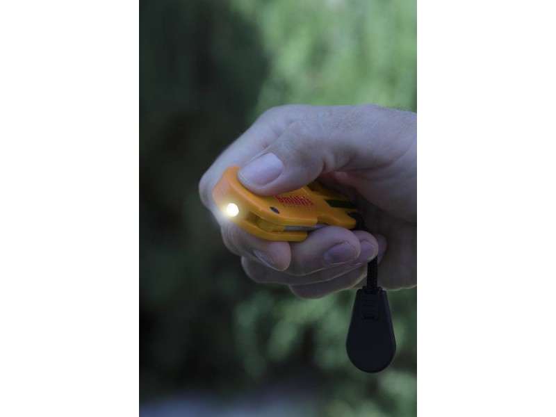 Schärfer für Klingen, Feuerstein, Pfeife, Kompass SMITH'S Pocket Pal X2 Sharpener und Überlebenswerkzeuge