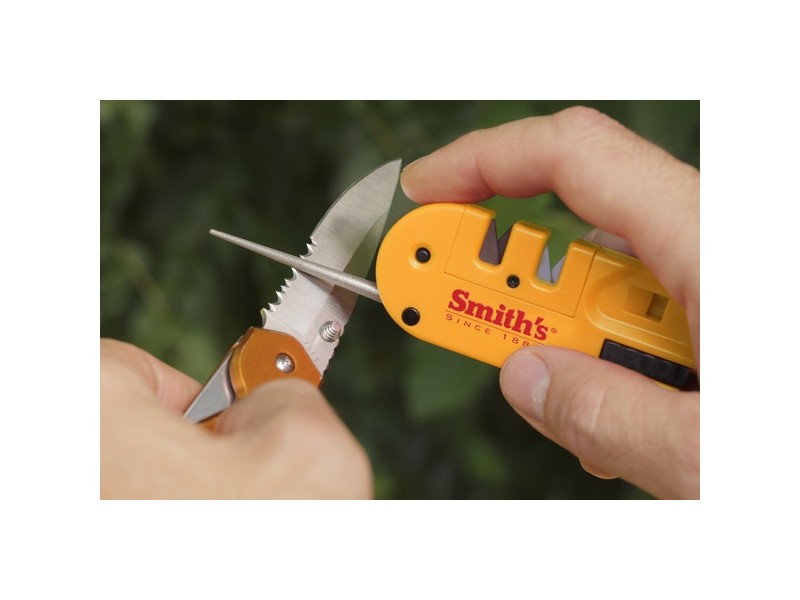 Schärfer für Klingen, Feuerstein, Pfeife, Kompass SMITH'S Pocket Pal X2 Sharpener und Überlebenswerkzeuge