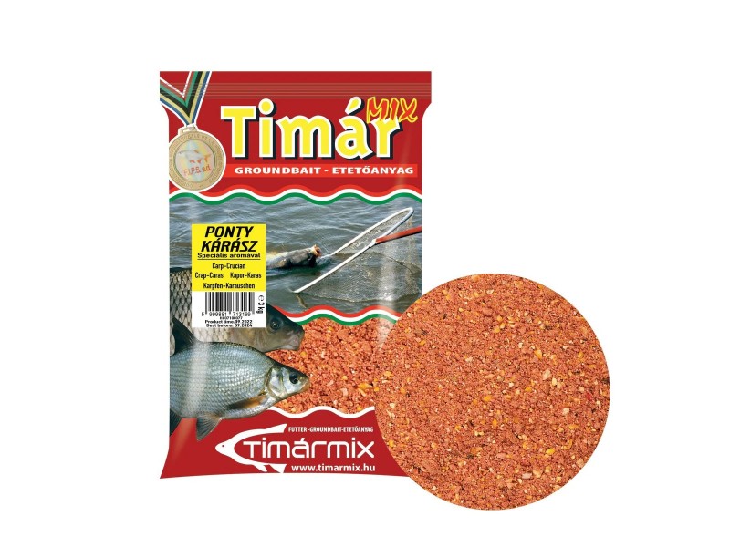 Attractant Food TIMAR MIX Carp Mix Ponty Karas Piros - Red