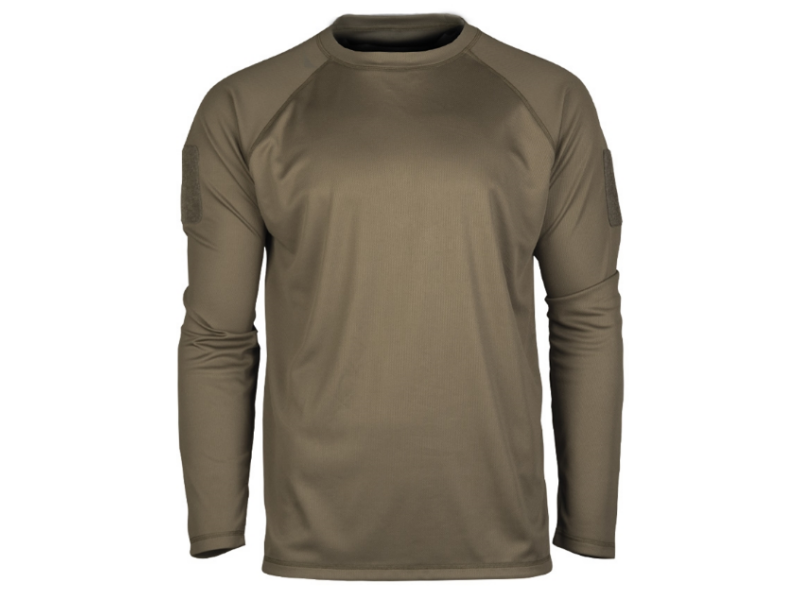 Long shirt MILTEC Quick Dry green