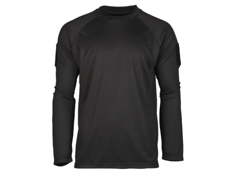Long shirt MILTEC Quick Dry - black