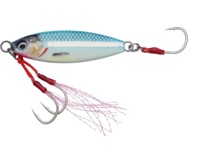 Esche jig SAVAGE GEAR Slow Seeker - Blue glow