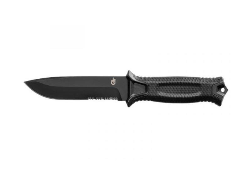 GERBER Strongarm FB Schwarz - gezahnt