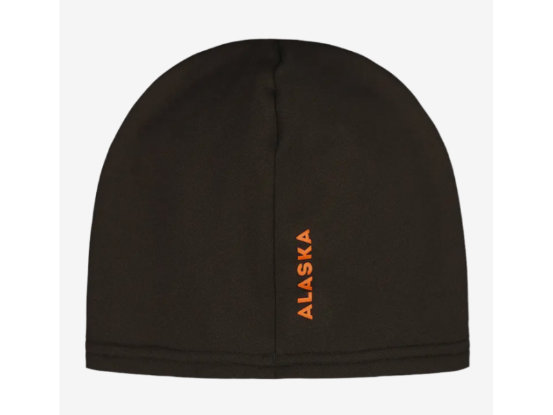 Kapa ALASKA 1795 Thermo Dry Beanie - smeđa/zeleno