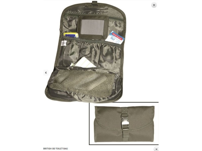Kosmetiktasche grün