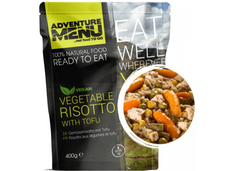 Obrok ADVENTURE MENU Rižota z Tofujem (VEGAN) - 400g