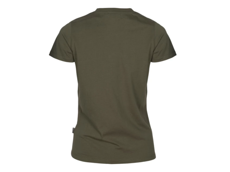 Women's short sleeve shirt PINEWOOD Finnveden trail - green