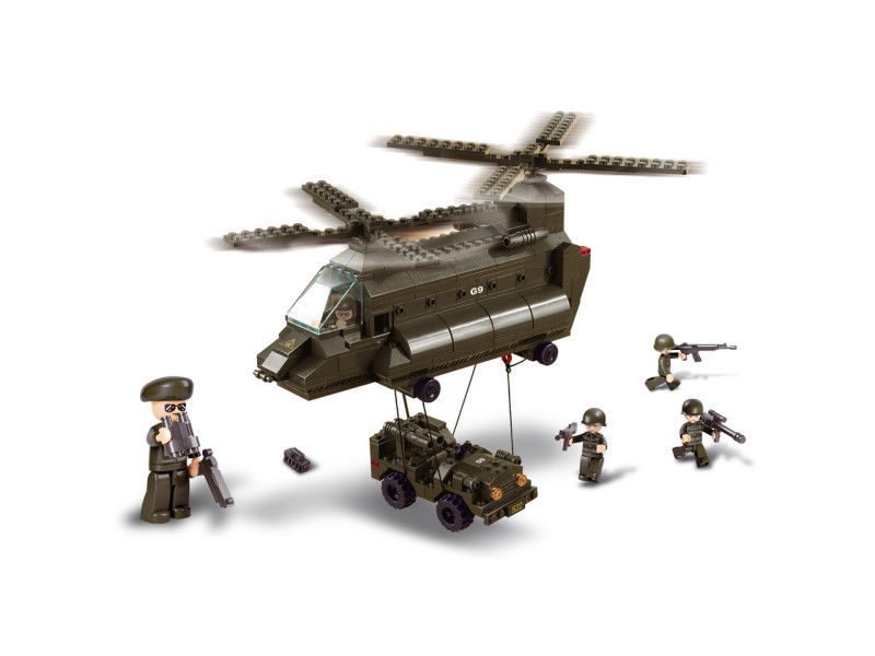 Assembly set SLUBAN transport helicopter